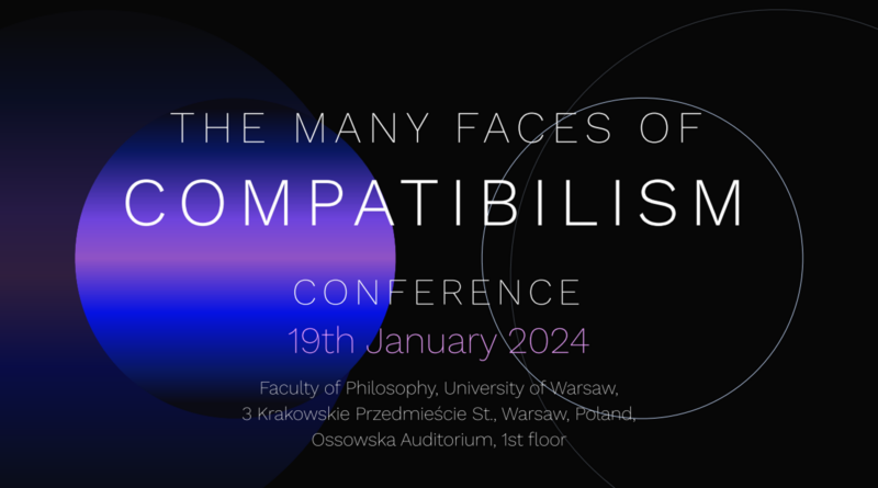 A poster of the conference: The many faces of compatibilism