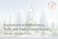 A conference "Foundations of Mathematics, Truth, and Implicit Commitments"