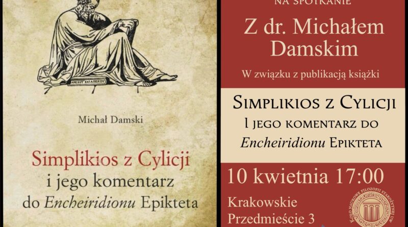 Plakat spotkania z dr. Damskim