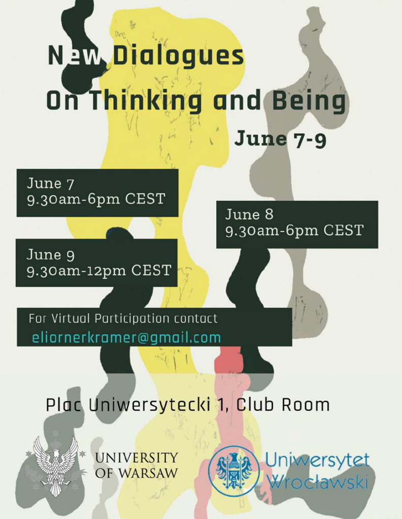 Konferencja "New Dialogues on Thinking and Being"