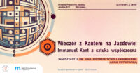 Plakat: warsztaty Kantowskie na Jazdowie
