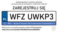 Rejestracja na studia - Wydział Filozofii UW