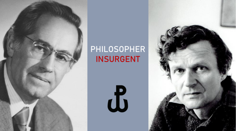 A poster "Philosopher-Insurgent"