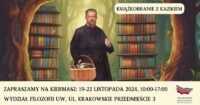 Plakat Książkobrania z Kazikiem