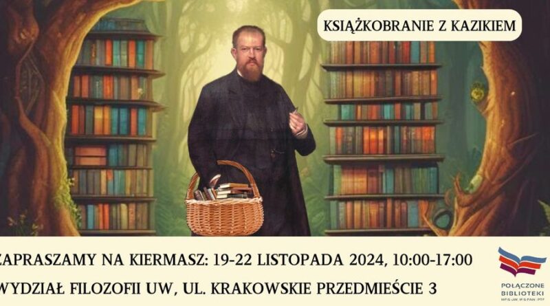 Plakat Książkobrania z Kazikiem
