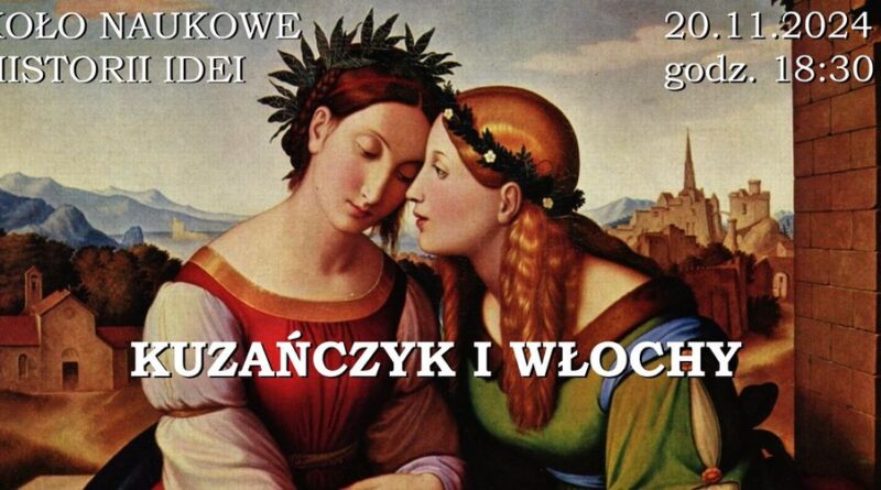 Plakat spotkania Koła Historii Idei
