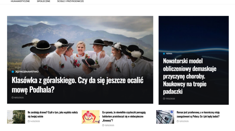 Serwis naukowy UW