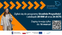 Plakat projektu "Uczelnie Przyszłości"